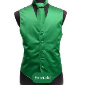 Emerald Mens Solid Vest