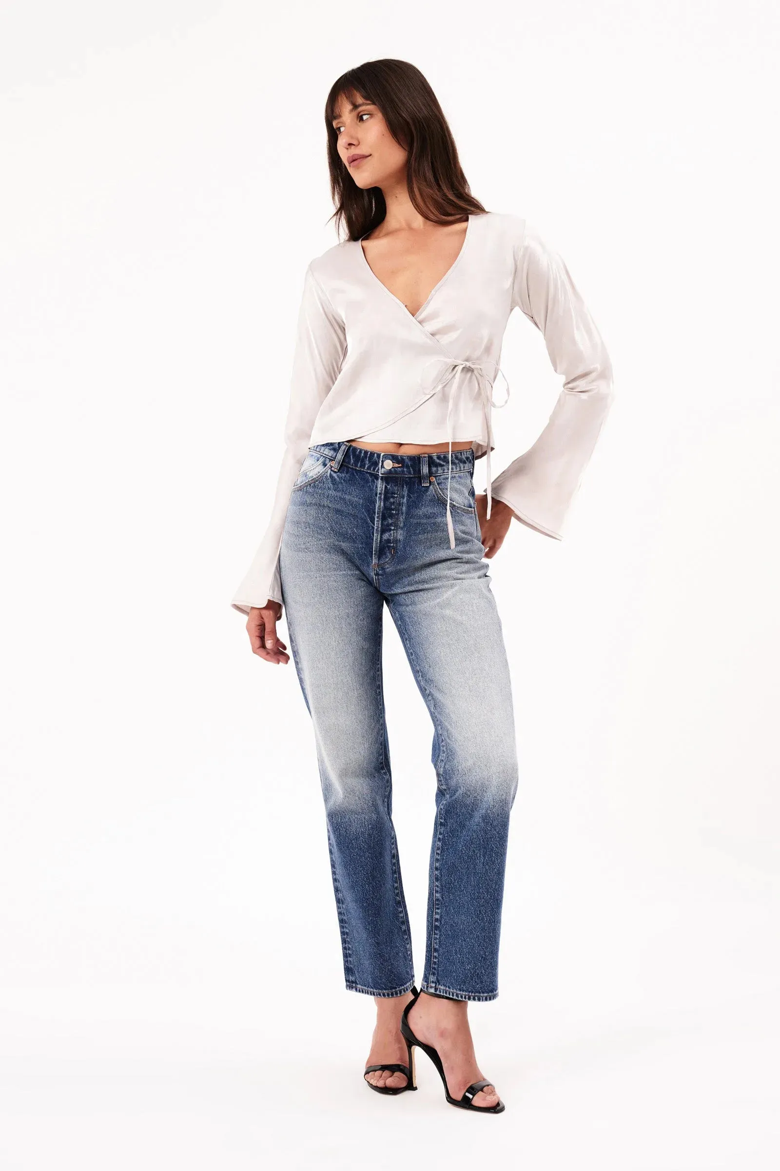 ROLLAS - Rodeo Blouse - Pearl